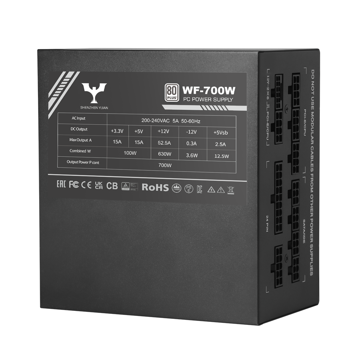 80Plus White WF-700W