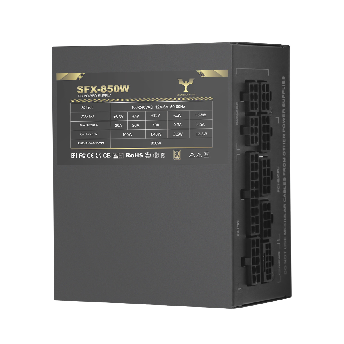80Plus Gold SFX850